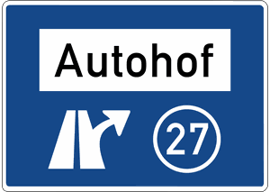 Verkehrszeichen 448.1