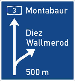 Verkehrszeichen 449