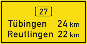 Verkehrszeichen 453-50