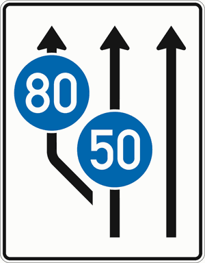 Verkehrszeichen 545-11